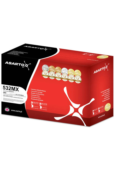 Other Asarto Magenta Toner Replacement for 46490606 (AS-LO532MXN)
