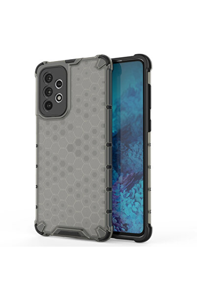 Hurtel Husă tip fagure, blindată, cu ramă din gel pentru Samsung Galaxy A73, ...