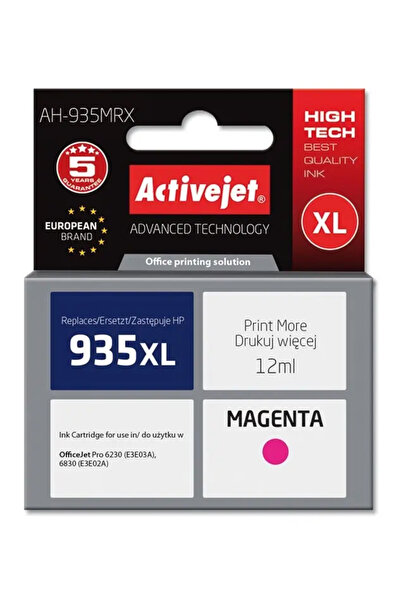 Other Activejet AH-935MRX ink cartridge (replacement for HP 935XL C2P25AE; Pr...