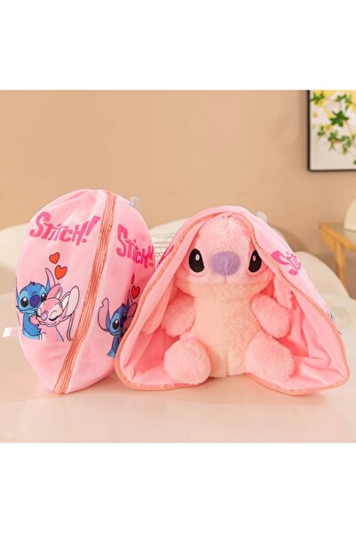 Takara Tomy fermuarlı lilo stitch peluş oyuncak 30cm stich ithal tüylü peluş ...