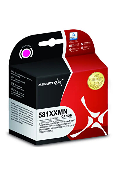 Other Cartuș de cerneală Asarto pentru Canon CLI-581XXLM |   760 str. |   mag...