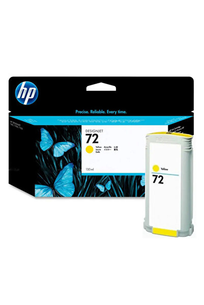 HP Nr. cartuș de cerneală 72 Galben 130ml (C9373A)