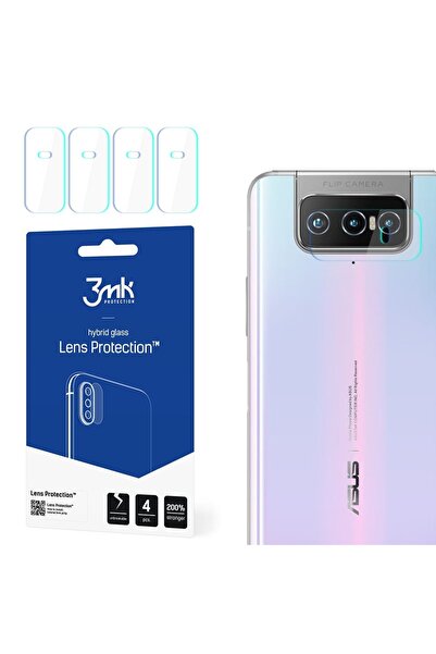3MK Protecție lentile Asus Zenfone 7 Pro [PACHET DE 4]