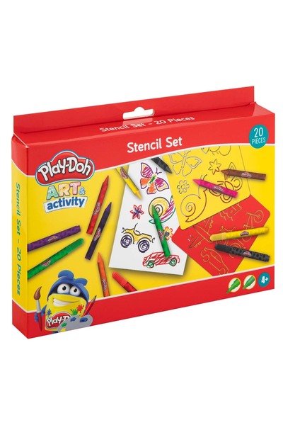 GRAFİX Set de șabloane, 20 bucăți Play-Doh - 6 șabloane