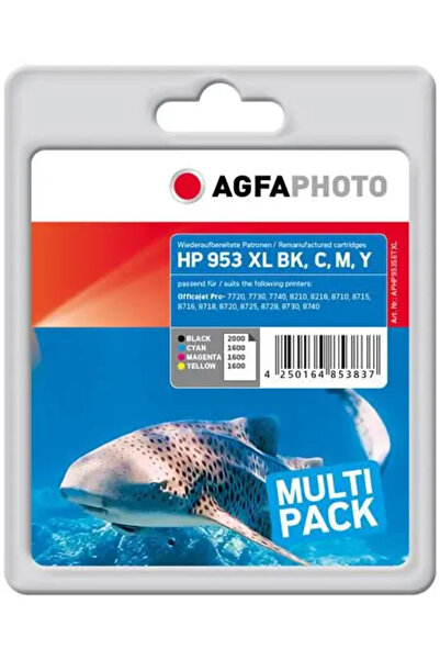 Other AgfaPhoto Ink, bk,c,m,y 2000/1600/1600/1600 42.5ml + 3x20ml