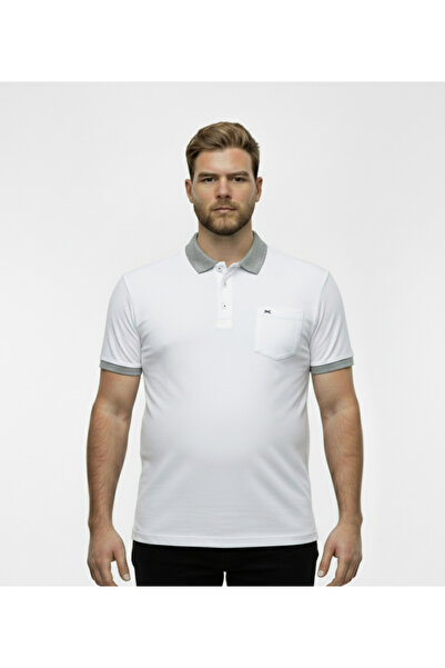 Lifeguard Large Size Men's Polo Neck T-Shirt