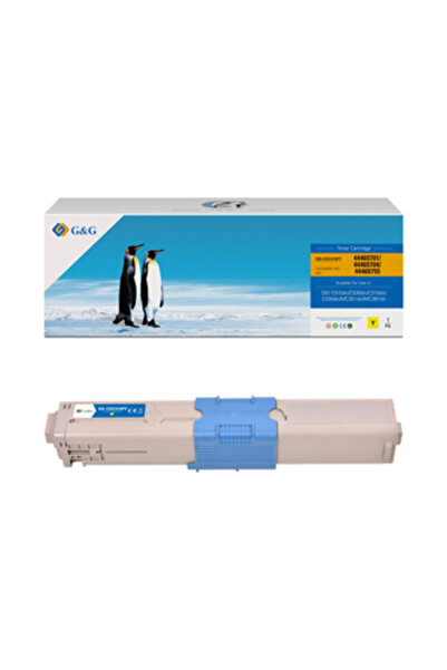 G&G Toner cartridge compatible toner cartridge with OKI 44469704, NT-CO310Y, ...