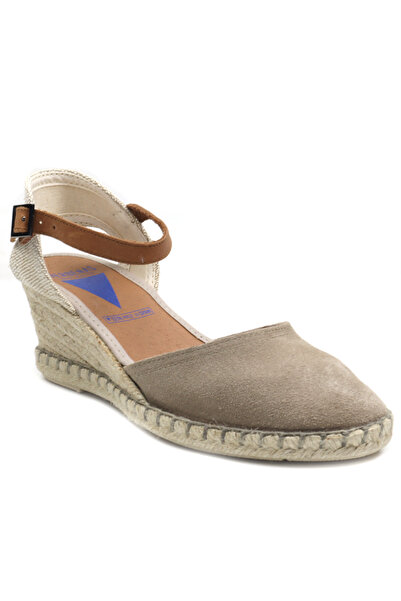 VERBENAS Sandale dama MALENA SERRAJE-taupe velur-41