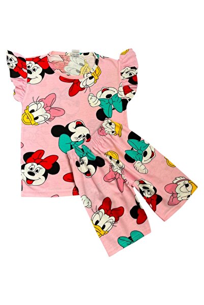 Fil Kids Set de pijamale de vară pentru fete, din bumbac, țesătură subțire, c...