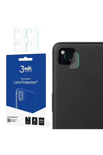 3MK Protecție lentile Google Pixel 4a [PACHET DE 4]