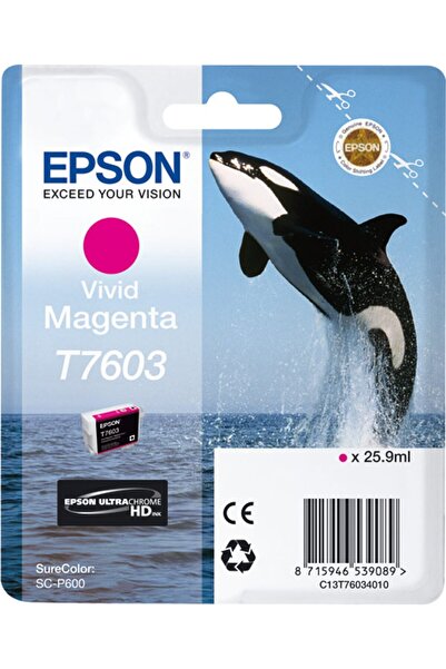 EPSON C13T76034N10 мастилена касета 1 брой Оригинална Ярко магента
