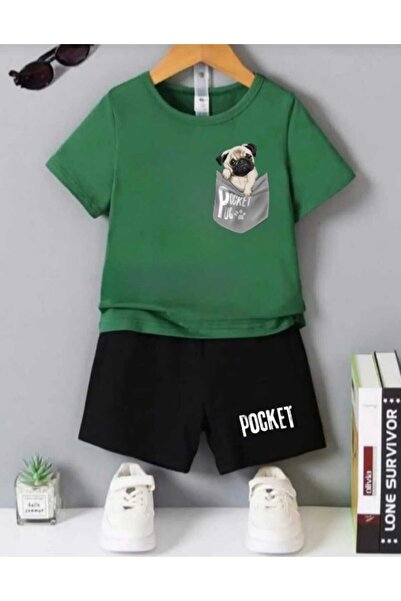 Nice Clothes ΚΑΛΟΚΑΙΡΙΝΟ ΠΑΙΔΙΚΟ ΣΕΤ ΜΠΛΟΥΖΑΚΙ-ΣΟΡΤΣ ΟΥΝΙΣΕΞ (ΜΕ ΣΤΑΜΠΑ ΣΚΥΛΟ...