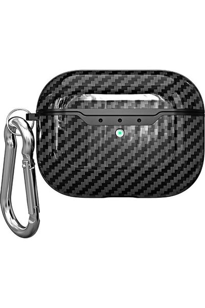 Beline Husă de carbon pentru AirPods 3 negru
