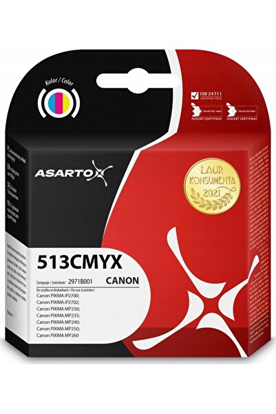 Other Cartuș de cerneală Asarto pentru Canon 513CMYX |   2971B001 |   12ml | ...