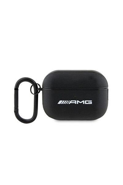Mercedes Benz AMG AMAP2SLWK Калъф за Apple AirPods Pro 2, кожен, бял, с черно...