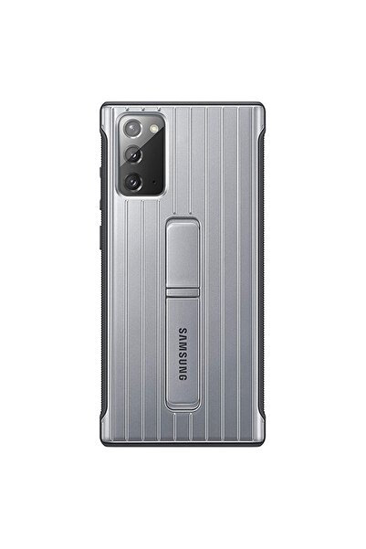 Other Husă de protecție cu suport argintie Samsung Galaxy Note 20 EF-RN980CS
