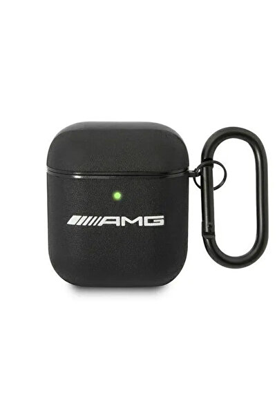 Mercedes Benz Mercedes AMG AMA2SLWK Husă Apple AirPods din piele neagră