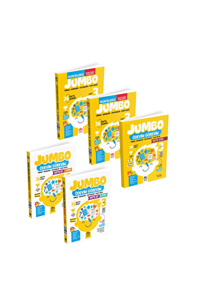Model Eğitim Yayınları 3. Sınıf Jumbo Fasikül Seti (5 Kitap)