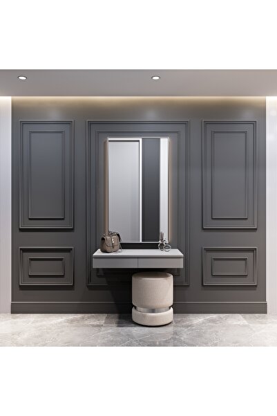 Decomacro Antre Duvar Çıtası Seti Boyanabilir – Dekoratif Çerçeve Panel Hazır...
