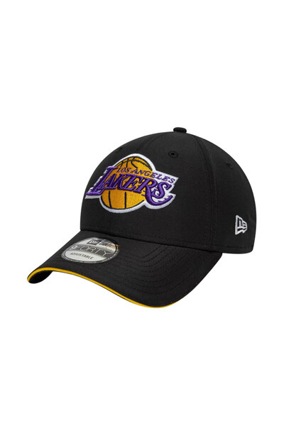 NEW ERA NBA LA LAKERS ΚΑΠΕΛΟ ΜΙΚΡΟΦΙΒΕΡ 9FORTY ΡΥΘΜΙΖΟΜΕΝΟ ΜΑΥΡΟ