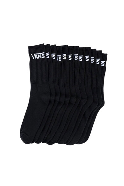 Vans ΚΛΑΣΙΚΕΣ ΚΑΛΤΣΕΣ ΜΕΣΑΙΟΥ ΜΗΚΟΥΣ 6 ΤΕΜΑΧΙΑ ΜΑΥΡΕΣ 38.5-42