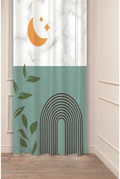 GREENDECOR Geometric Pattern Nordic Leaf Marble Pattern Specially Designed Di...