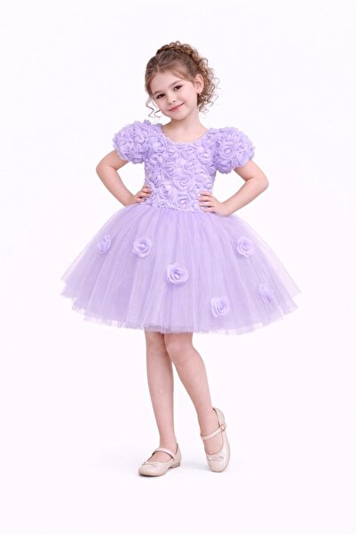 ÖRZİ Kids KIZ ÇOCUK abiıye ELBİSE 3-12 YAŞ