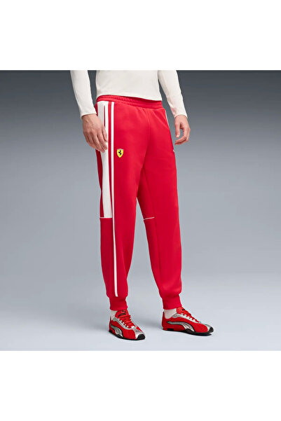 Puma Ferrari MT7 Track Pants Kırmızı Erkek Eşofman Alt