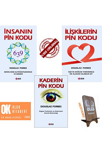Zer Yayınları İnsanın Pin Kodu - İlişkilerin Pin Kodu - Kaderin Pin Kodu /3 K...