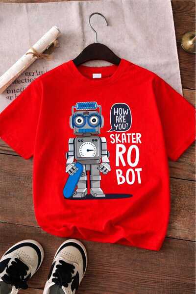 DM DOLCE MORE ΡΟΜΠΟΤ ΠΩΣ ΕΙΣΑΙ ΤΟΥΣ; ΠΑΙΔΙΚΟ ΜΠΛΟΥΖΑΚΙ ΟΥΝΙΣΕΞ ΜΕ ΣΤΑΜΠΑ 5GH1