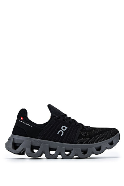 On Running On Erkek Tekstil Siyah Sneakers & Spor Ayakkabı