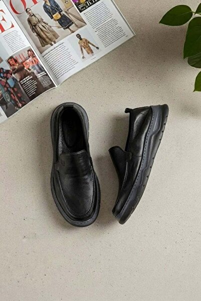 Ayakkabı Fuarı Luciano Bellini 26K-E16401 Επίσημα Ανδρικά Casual Παπούτσια Μαύρα