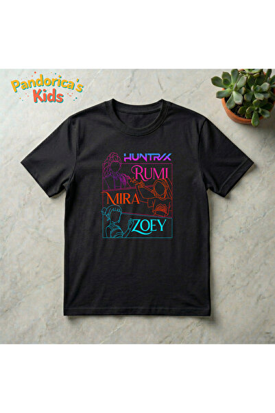 Grafftee Clothing تي شيرت Pandorica's Kpop Demon Hunters (صائدو الشياطين) مصن...