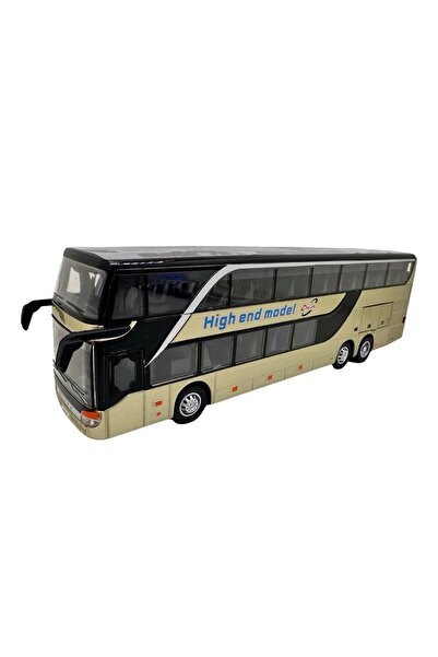 JPT Setra Autobuz etajat Model 1:32 Auriu