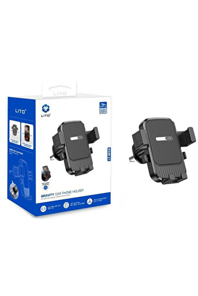 OEM Βάση κινητού αυτοκινήτου, Λίτο, Βαρυτική, για Αεραγωγό, Γκρι