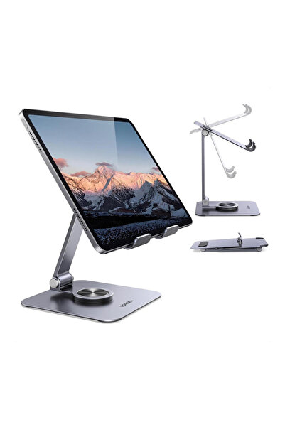 OEM Βάση Tablet, UGREEN, 13 ιντσών, Αναδιπλούμενη, Περιστροφή 360°, Γκρι