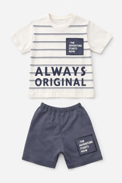 MİLANO KİDS Summer Children's Top and Bottom Summer Set