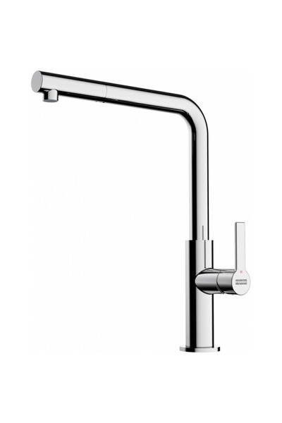 Franke Maris Slim L Βρύση, Ανασυρόμενο Τροχιακό Ντους, Χρωμέ, Μονολαβή