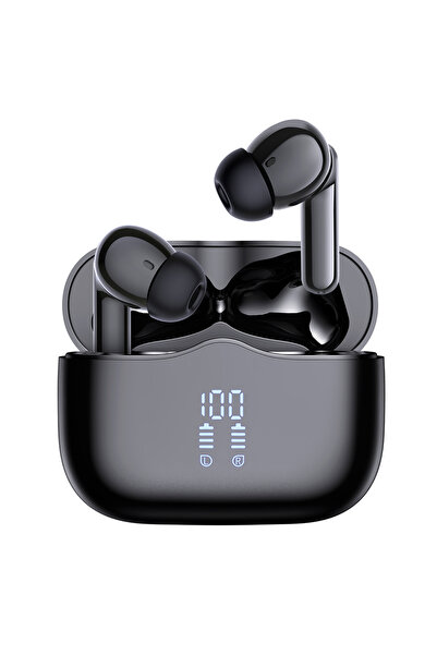 Techsuit Casti TWS in-ear, Techsuit, Bluetooth 5.4, ANC, Black