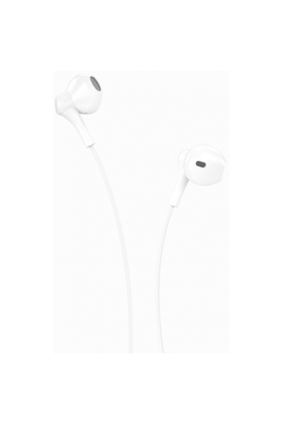 XO Design Casti in-ear cu fir, XO Design, Jack 3.5mm, Microfon, Stereo, White
