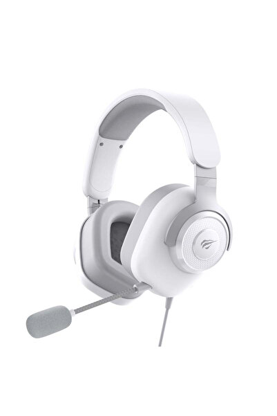 Havit Ενσύρματα ακουστικά κεφαλής, Havit, USB, Στερεοφωνικά, Μικρόφωνο, Λευκά