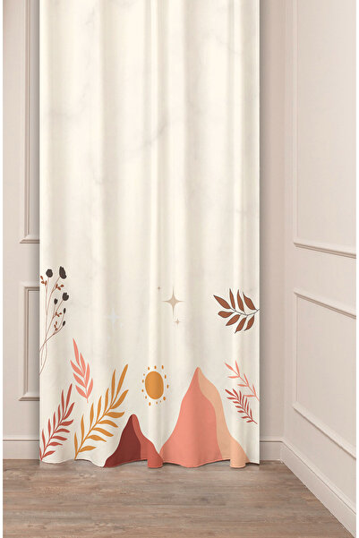 GREENDECOR Cactus Desert Mountain Sun Pattern Leaf Marble Patterned Specially...