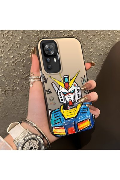 CASEVIBE حافظة حماية متوافقة مع Redmi K50 Ultra بتصميم روبوت أنيق للرجال