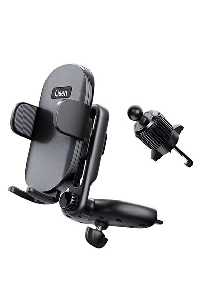 OEM Suport auto pentru telefon, Lisen, Air Vent, Black