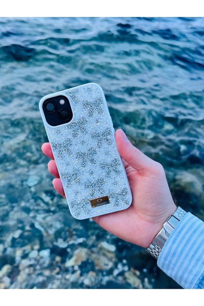 DGN İphone 13 ve İphone 14 Uyumlu Premium Kristal Taşlı Lens Koruma Hediyeli ...