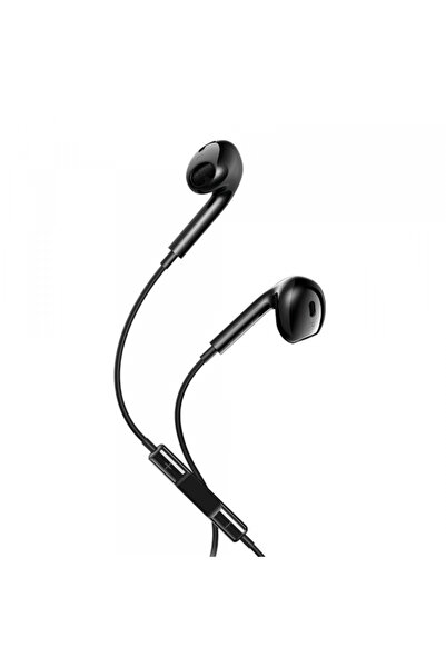 OEM Ενσύρματα ακουστικά ψείρες, MaXlife, USB-C, Μικρόφωνο, Στερεοφωνικά, Μαύρο