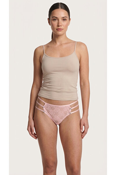 LUNİTA Kadın Pembe Seksi String Tanga
