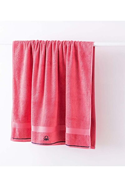 United Colors of Benetton Be-2294-Pnk Prosop 100% bumbac roz 90X150 cm