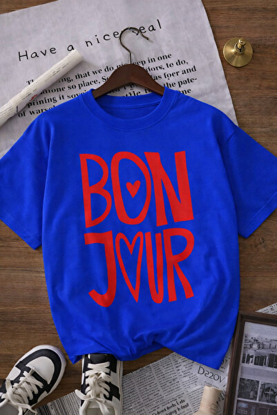 BENROMA ΠΑΙΔΙΚΟ ΜΠΛΟΥΖΑΚΙ ΟΥΝΙΣΕΞ ΜΕ ΣΤΑΜΠΑ BONJOUR 6GH6