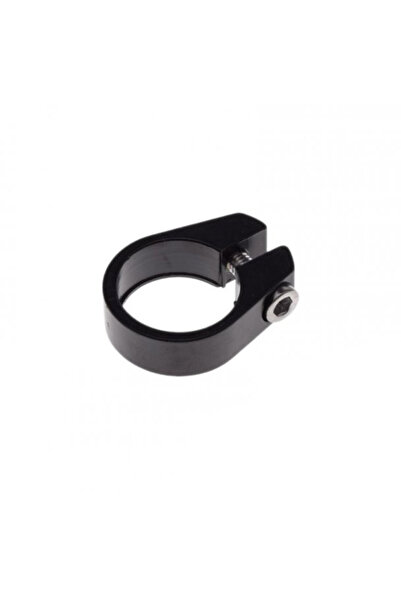 WMX Colier tija sa, prindere surub, 28,6mm, culoare negru, din aluminiu